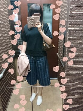 理恵さん（レディース・172cm）の夏コーディネート