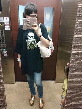 理恵さん（レディース・172cm）の夏コーディネート