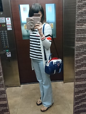 理恵さん(レディース・172cm)の夏コーディネート