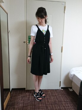 理恵さん(レディース・172cm)の夏コーディネート