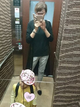 理恵さん（レディース・172cm）の秋コーディネート