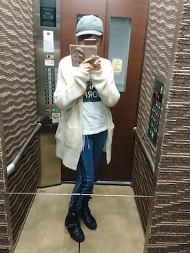 理恵さん(レディース・172cm)の秋コーディネート