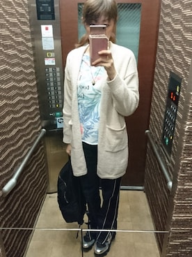 「Marc by Marc Jacobs（マークバイマークジェイコブス）のアイテム（スニーカー）」を使った、理恵さん（レディース・172cm）の春コーディネート