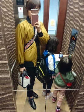 理恵さん(レディース・172cm)の春コーディネート