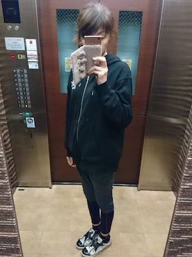 理恵さん（レディース・172cm）の春コーディネート