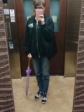 「キムジョーンズ」｜理恵さん（レディース・172cm）の春コーディネート