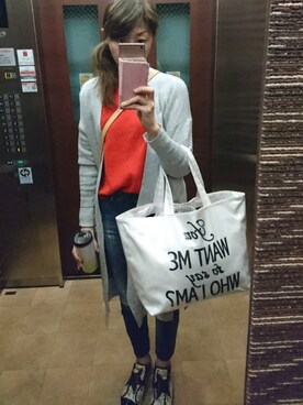 理恵さん（レディース・172cm）の春コーディネート