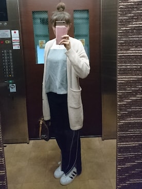 理恵さん（レディース・172cm）の春コーディネート