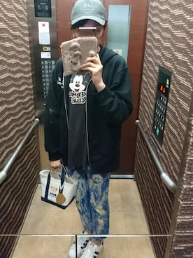 理恵さん（レディース・172cm）の春コーディネート