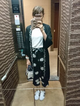 理恵さん（レディース・172cm）の夏コーディネート