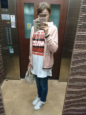 理恵さん（レディース・172cm）の夏コーディネート