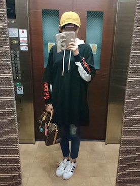 理恵さん（レディース・172cm）の夏コーディネート