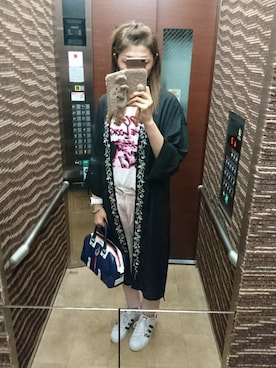 理恵さん(レディース・172cm)の夏コーディネート