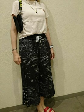 理恵さん（レディース・172cm）の夏コーディネート