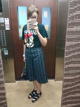 理恵さん（レディース・172cm）の夏コーディネート