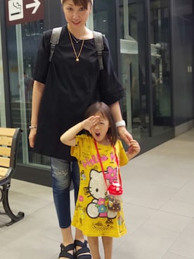 理恵さん（レディース・172cm）の夏コーディネート