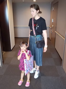 理恵さん（レディース・172cm）の夏コーディネート