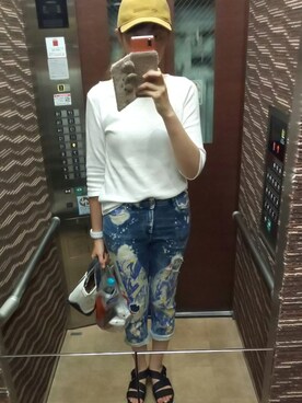 理恵さん（レディース・172cm）の夏コーディネート