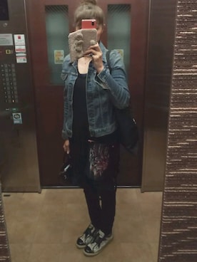 理恵さん（レディース・172cm）の秋コーディネート