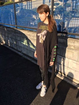 理恵さん（レディース・172cm）の秋コーディネート