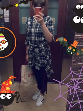 理恵さん（レディース・172cm）の秋コーディネート