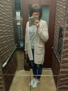 理恵さん（レディース・172cm）の秋コーディネート