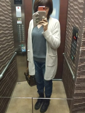 理恵さん（レディース・172cm）の秋コーディネート