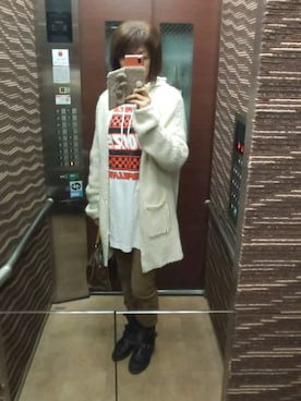 理恵さん（レディース・172cm）の秋コーディネート