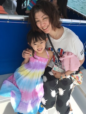 理恵さん（レディース・172cm）の冬コーディネート