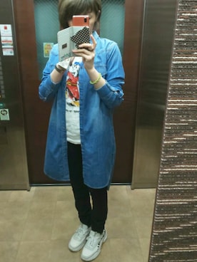 理恵さん（レディース・172cm）の春コーディネート