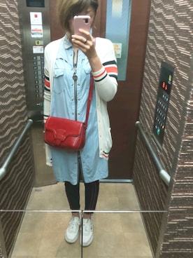 理恵さん（レディース・172cm）の春コーディネート