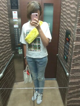 理恵さん(レディース・172cm)の春コーディネート