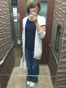 理恵さん(レディース・172cm)の春コーディネート