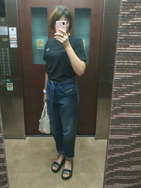 理恵さん（レディース・172cm）の夏コーディネート