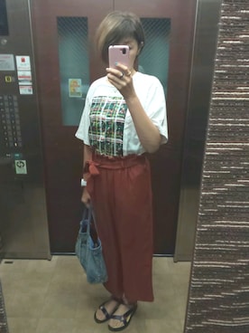 理恵さん（レディース・172cm）の夏コーディネート