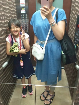 理恵さん（レディース・172cm）の夏コーディネート