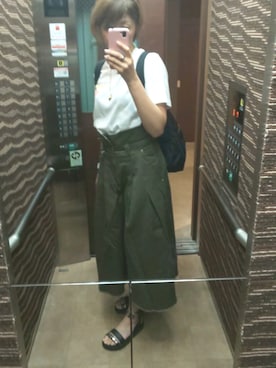 理恵さん（レディース・172cm）の夏コーディネート