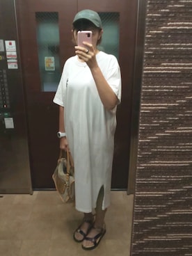 理恵さん（レディース・172cm）の夏コーディネート