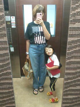 理恵さん（レディース・172cm）の夏コーディネート