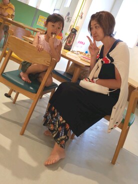 理恵さん（レディース・172cm）の夏コーディネート