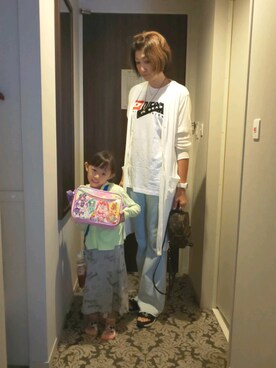 理恵さん（レディース・172cm）の夏コーディネート