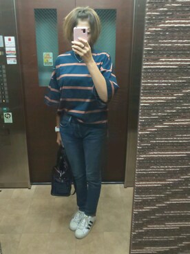 理恵さん（レディース・172cm）の夏コーディネート