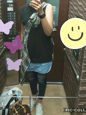 理恵さん（レディース・172cm）の秋コーディネート