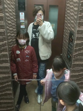 「北海道」｜「しまむら（シマムラ）のアイテム」を使った、理恵さん（レディース・172cm）の春コーディネート