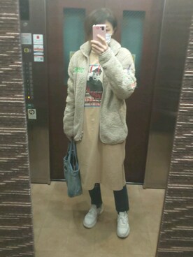 理恵さん（レディース・172cm）の春コーディネート