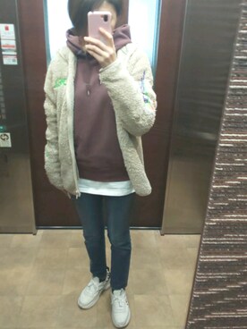 理恵さん(レディース・172cm)の春コーディネート