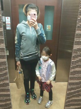 理恵さん（レディース・172cm）の春コーディネート