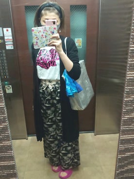 理恵さん(レディース・172cm)の夏コーディネート