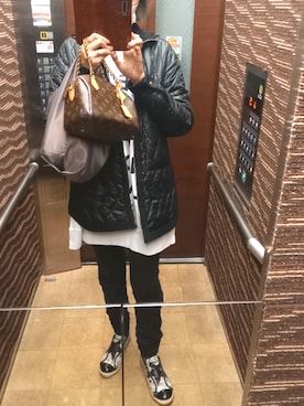 理恵さん（レディース・172cm）の春コーディネート