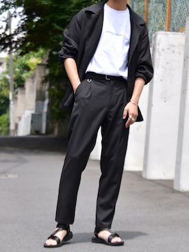 Adoon plainさん（メンズ・171cm）の夏コーディネート